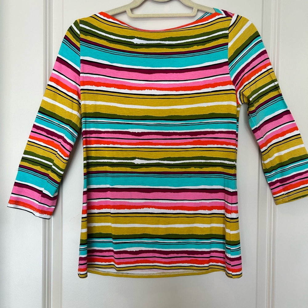 Trina Turk Multicolor Striped Top